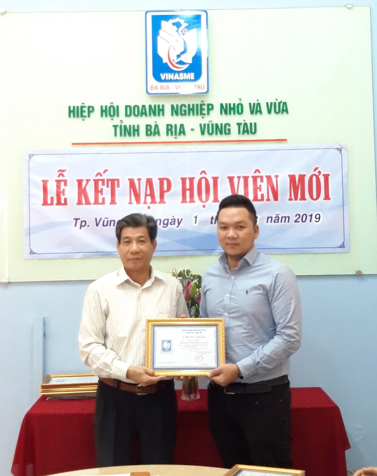 Kết nạp Hội viên mới và trao giấy chứng nhận Hội viên 20190301 103944 - Kết nạp Hội viên mới và trao giấy chứng nhận Hội viên