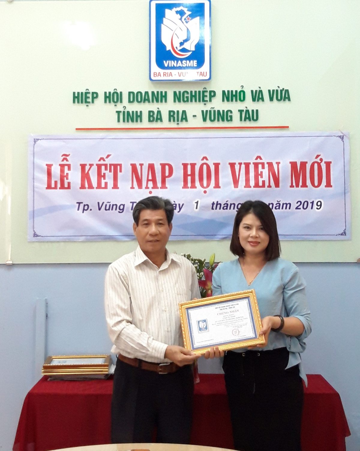 Kết nạp Hội viên mới và trao giấy chứng nhận Hội viên 20190301 104042 - Kết nạp Hội viên mới và trao giấy chứng nhận Hội viên
